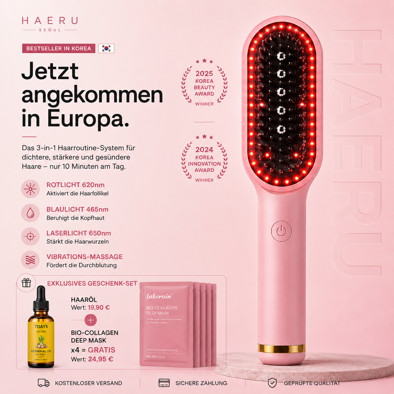 HAERU™ Root Renewal Comb